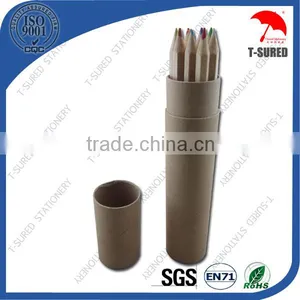 12Pieces Sharpened Natural Wood Color Pencil Set thumbnail-3