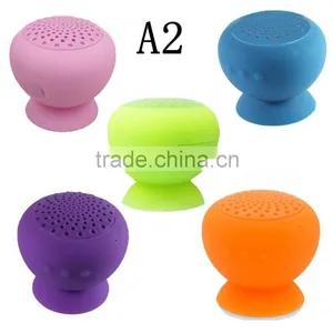 Cell Phone and Tablet Hanging Accessory Waterproof Suction Bluetooth Speaker thumbnail-1