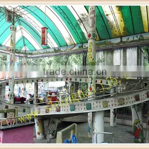 European Standard Mini Shuttle Children Amusement Park Track Train thumbnail-6