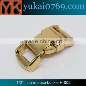 Yukai High Quality 1/2' Metal Bag Belt Buckle 13mm Belt Buckle in Zinc Alloy thumbnail-2
