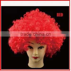 Directly Supplier Fans Crazy Wig,color Wigs,promotional Rainbow Wig thumbnail-3