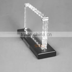 Customized High Grade Clear Acrylic Simple Advertising Block thumbnail-3