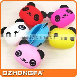 New Design Panda Silicone Smart Coin Wallet Durable Silicon Coin Pouch thumbnail-1