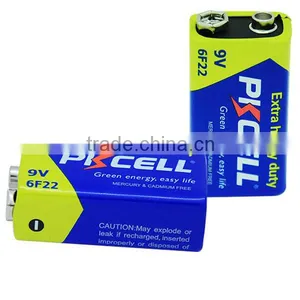 OEM or PKCELL 9V 6F22 Super Heavy Duty Battery With High Quality in China Supply thumbnail-2