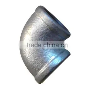 Malleable Cast Iron Pipe Fittings 90 Banded Elbow thumbnail-1