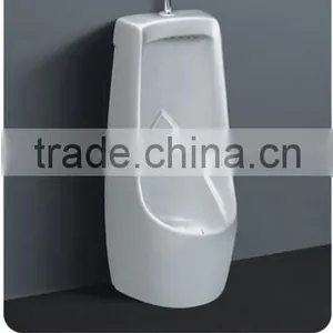Wall Flush Mount Mens Bathroom Ceramic Urinal thumbnail-1
