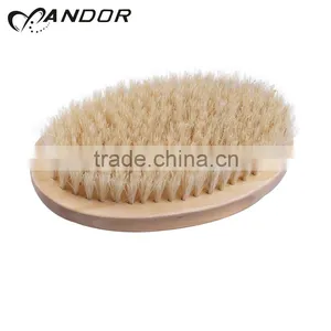 Custom Logo Badger Hair Boar Bristle Shaving Brush Beard Brush for Men thumbnail-2