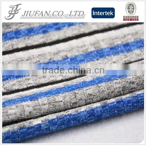 Wholesale Christmas Fabric Manufacturer China Polyester Rayon Lurex Spandex Rib Fabric Lurex Yarn thumbnail-1