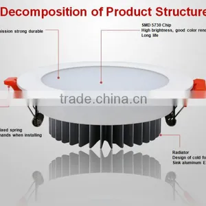 Factory Best Price Miniature SMD5730 9W LED Downlight With IP44 Rating 3.5Inch thumbnail-2