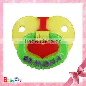 China Wholesale Supplier High Quality Different Color Cute Pacifiers for Baby Unique Pacifier Plastic Pacifier thumbnail-1