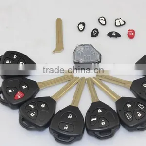 3 Buttons Car Key Replacement for Toyota Crown thumbnail-3