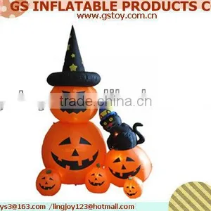 PVC Inflatable Halloween House Decorations EN71 Approved thumbnail-1