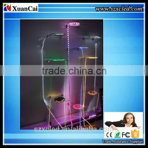 CE RoHS (XC-3528-120LED/M) Indoor/Outdoor Soft/flexible and Hard/rigid LED Strips Lights Display thumbnail-1