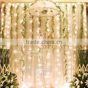 10Mx3M 1000 LED Outdoor Christmas String Fairy Wedding Curtain Light 220V/110V thumbnail-1