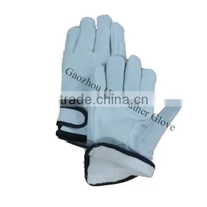 Pig Leather Driver Working Leather Gloves thumbnail-1