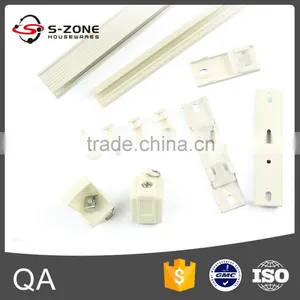 Building Materials Wall Mounted Bracket Curtain Track With Carriers thumbnail-2