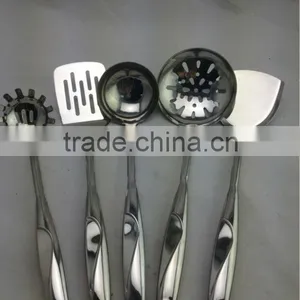 High Quality Stainless Steel Ktichen Utensils/kitchen Accessories/Steel Pipe Handle Kitchen Tools thumbnail-1