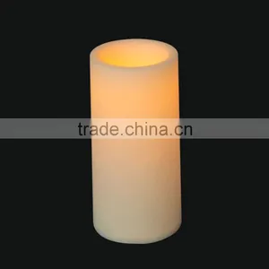 Plastic Pillar LED Flashing Battery Operation Flameless Candle for Home or Party Decor thumbnail-1