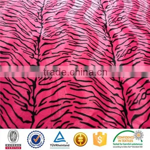 Cow Skin Printed Short Pile Velour Fabric thumbnail-1