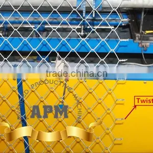 Online Shopping Semi-automatic Chain Link Fence Machine(low Factory Price) China Supply thumbnail-1
