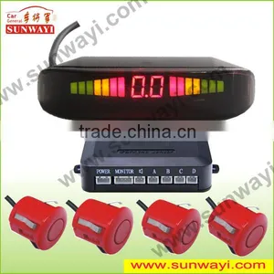 Park Radars,Reverse Parking Sensor 4 Sensors LED Display Buzze thumbnail-1
