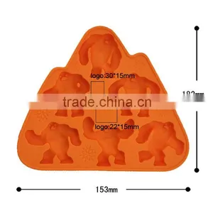 New Style 100% Food Grade SNOW MONSTERS Ice Cube Mold thumbnail-4