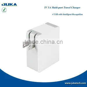 2015 Hot Sale High Quality Fast Speed 1 2 3 4 Port Multi Port Usb Chargers Usb Wall Charger for Cellphone thumbnail-4