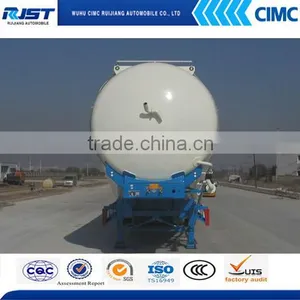 Tri- Axle V-type Silo Cement Trailer, Bulk Cement Tanker Trailer,bulk Powder Tanker Trailers thumbnail-4