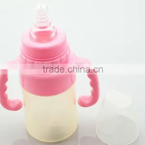 Bpa Free Safe Silicone Baby Bottle Water thumbnail-1