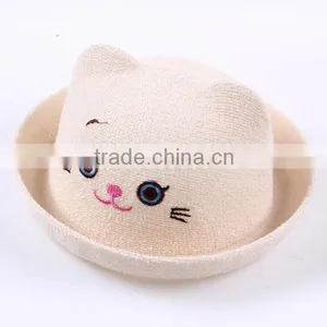 Lovely Design Fancy Baby Sun Hat In Bulk thumbnail-4