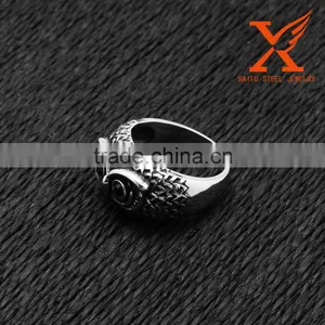 In Stock 2016 New Punk Style Fashion Bulk Owl Ring Design for Women Ladies Rings thumbnail-6