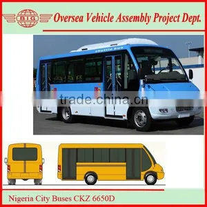 Assemble the 6.5M Diesel Small Passenger Bus in Nigeria thumbnail-1