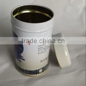 Small Round Tea Tin Box Packaging thumbnail-2