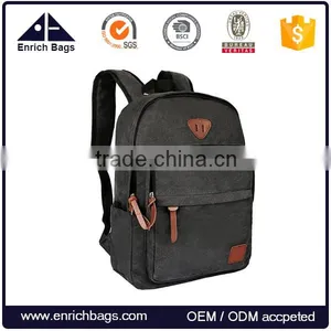 Khaki Canvas Rucksack Backpack New Models Quality Choice thumbnail-3