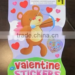 Lovely Bear Valentine's Sticker With Love thumbnail-1