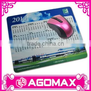 High Quality Eco-friendly Washable Fabric Cloth Computer Mousepad thumbnail-1