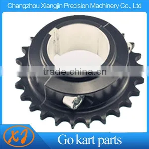 CNC Machining Chain Wheel 428 Pitch Aluminum Kart Sprocket thumbnail-3
