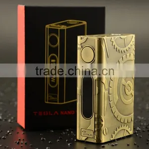 Authentic Tesla Nano 100w Steampunk Box Mod Philippines Tesla Nano 100w tc Box Mod thumbnail-1