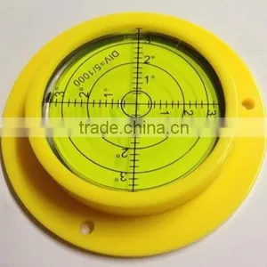 Glass Pmma Bubble Level Round Vials With Mounting Holes KC-21114 thumbnail-2