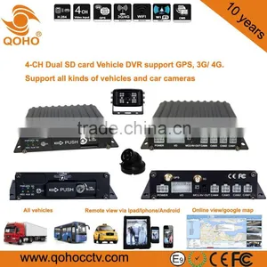 Security Vehicle 4G SD Mobile DVR Economical H.264 Mobile DVR For Bus thumbnail-6