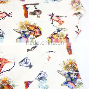 Beautiful Animal Printed Fabric for Fashion Garments Dasign thumbnail-4