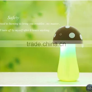 Factory Direct LED Nightlight Humidifier/air Purifier/ Mushroom Shaped Air Cleaner for Room thumbnail-2