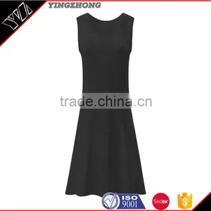 Temperament Women Sleeveless Posed Even Accept Waist Beach Dress Printing Garment Dress Dress Tide thumbnail-2