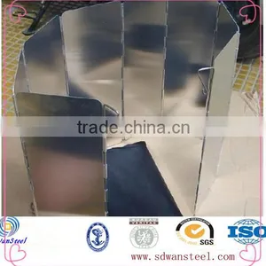Galvanized Wind Deflector Screen thumbnail-1