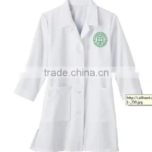 Fashionable Hospital Uniform Designs /High Quality White Lab Coat With Printing thumbnail-3