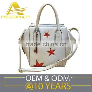 2016 Latest Design OEM Production Guangzhou Women Bag Pu Leather Tote Bags Cheap Price 2016 thumbnail-1