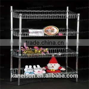 NSF Heavy Duty Steel Wire Shelf in Chrome -13 Years & Export to Over 60 Countries,Mainly to Japan ,USA and EU Countries thumbnail-2