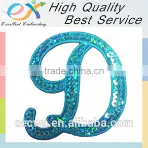 Professional Embroidery Factory Wholesale Sequin Letters thumbnail-4