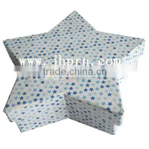 Custom Made Star Shaped Paper Christmas Gift Box thumbnail-1