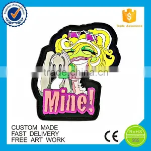Custom Garment Accessories Eco-friendly 3d Pvc Rubber Patches thumbnail-6